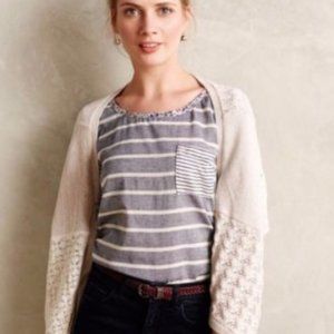 NWT Angel of the North Womens XS/S Sweater Patched